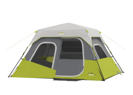 Core 6 Person Instant Cabin Tent